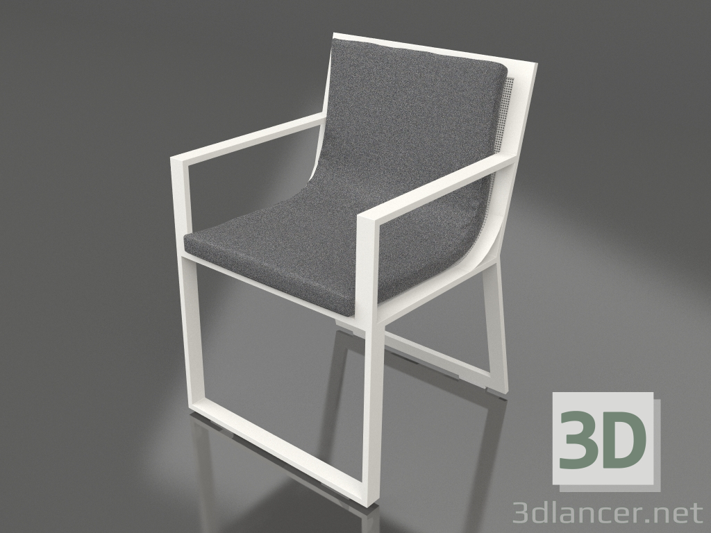 3d модель Кресло обеденное (Agate grey) – превью