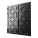Puerta loft negra 09 3D modelo Compro - render