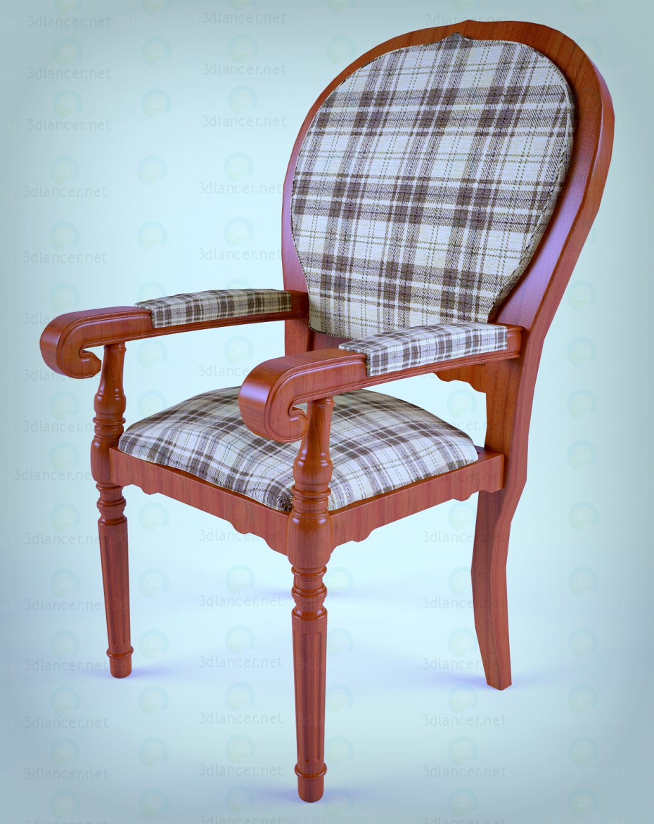3D Modell Stuhl - Stuhl von zeggos - Vorschau