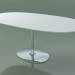 3D Modell Ovaler Tisch 0651 (H 74 - 100 x 182 cm, M02, CRO) - Vorschau