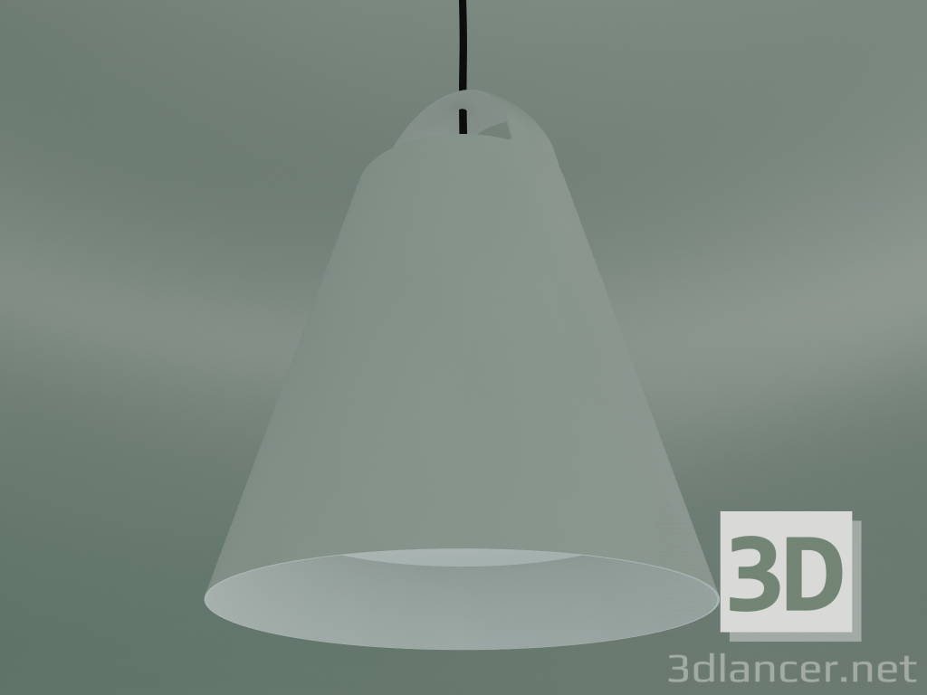 modello 3D Lampada a sospensione ABOVE 400 PENDANT (100W E27, WHT) - anteprima