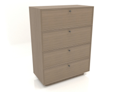 Chest of drawers TM 15 (800x400x1076, wood grey)