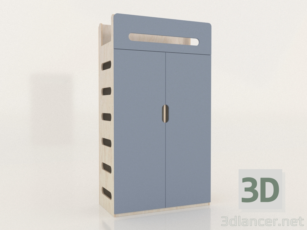 3D Modell Kleiderschrank geschlossen MOVE WD (WAMWD1) - Vorschau