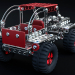 modello 3D Auto giocattolo - anteprima