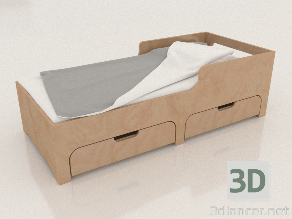 3 डी मॉडल बेड मोड सीआर (BVDCR0) - पूर्वावलोकन