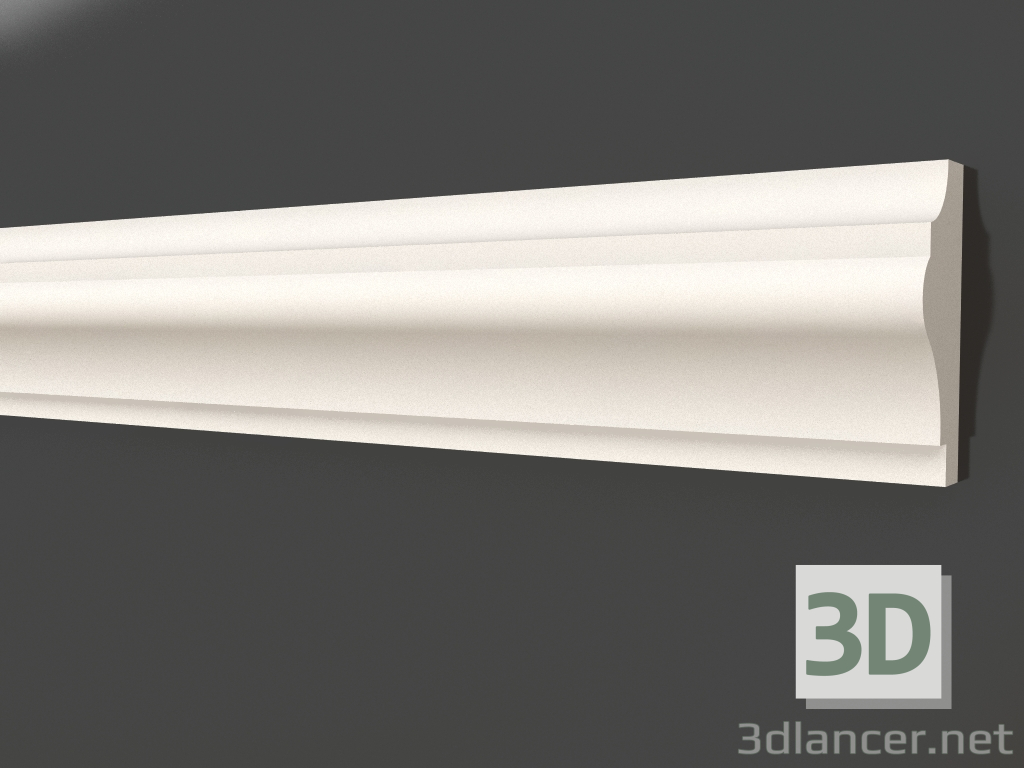 3d model Plaster molding LG 009 5 (35x14) - preview