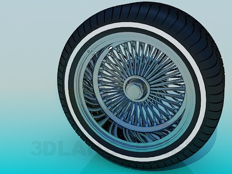 modèle 3D Pneus / roues - preview