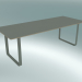3D Modell Tisch 70/70, 225x90cm (grau) - Vorschau