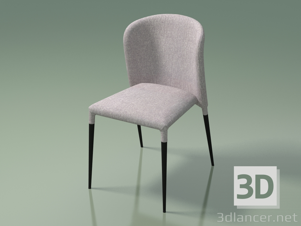 modèle 3D Chaise de salle à manger Arthur (110082, gris clair) - preview