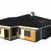 3D Tek katlı ev modeli satın - render