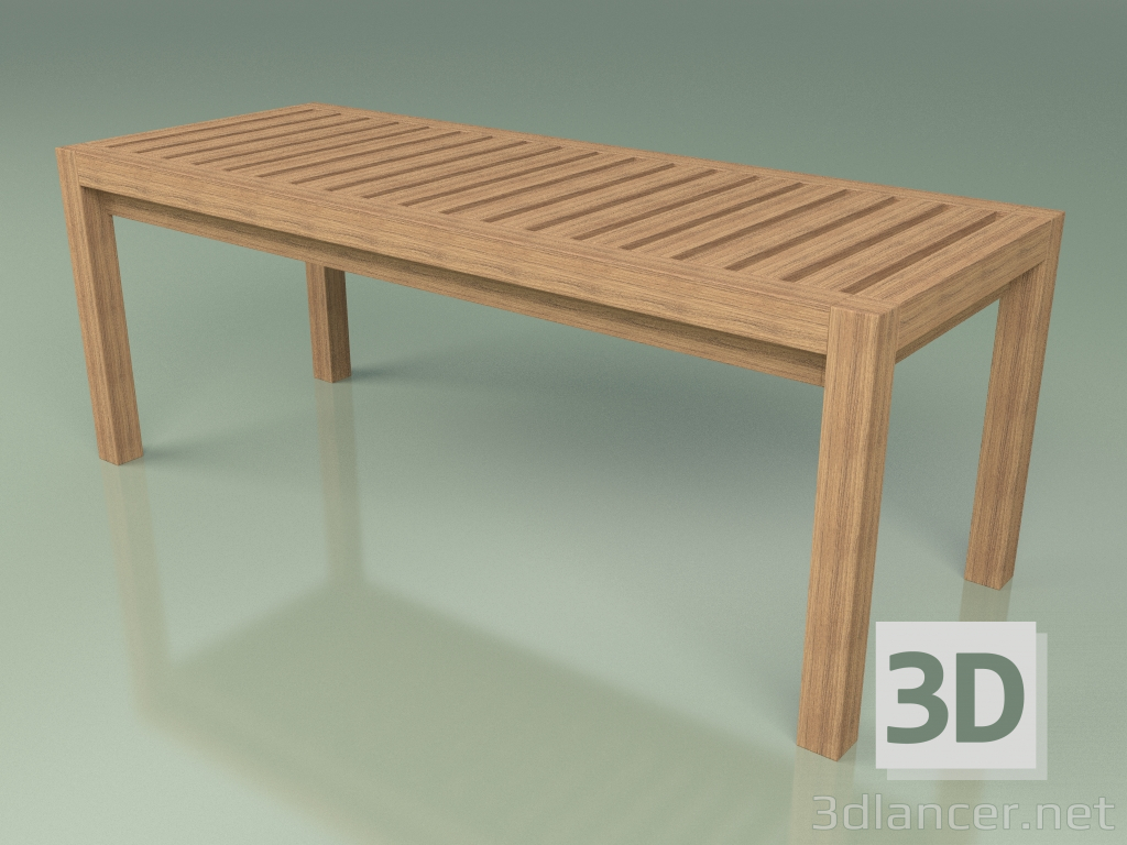 3d model Bench 002 - preview