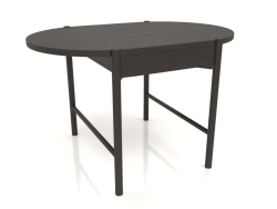 डाइनिंग टेबल डीटी 09 (1200x820x754, लकड़ी का भूरा गहरा)