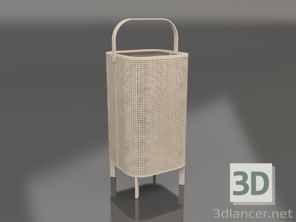 3 डी मॉडल मोमबत्ती बॉक्स 3 (रेत) - पूर्वावलोकन