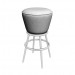 3D modeli Bar sandalye Bayan Rock, beyaz - önizleme