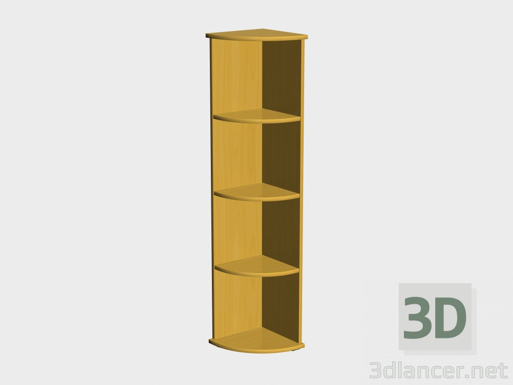 modello 3D angolo Scaffali (MY14) - anteprima