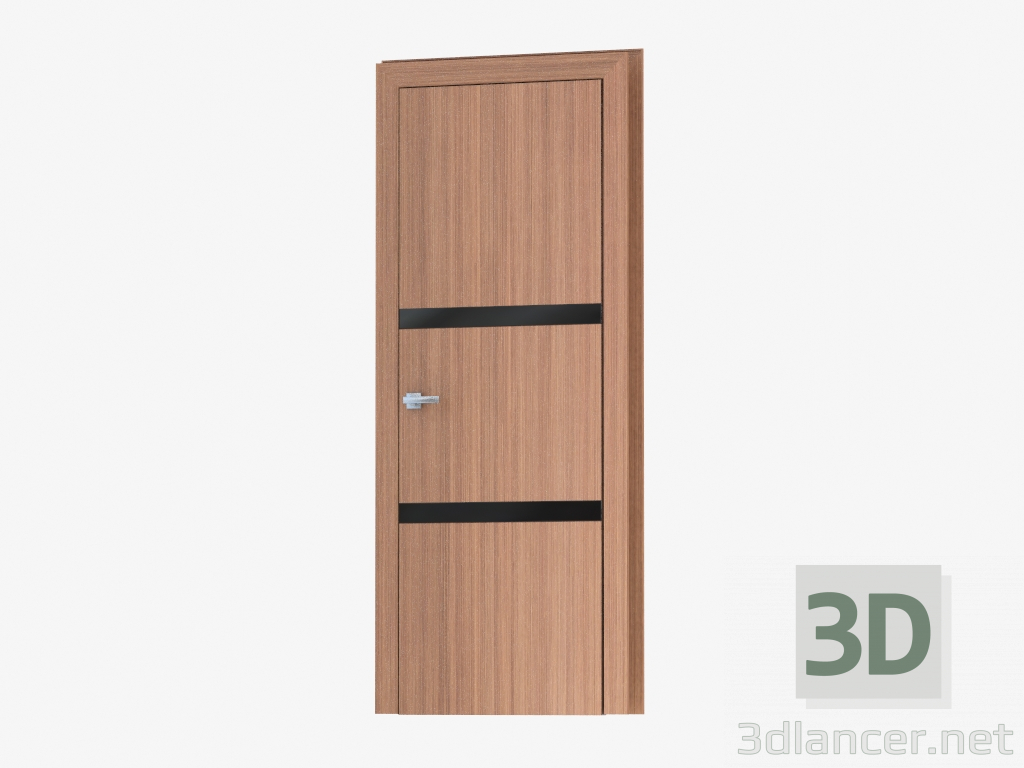 3d model Puerta de interroom (46.30 negro) - vista previa