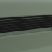 3d model Horizontal radiator RETTA (6 sections 1800 mm 40x40, matt black) - preview