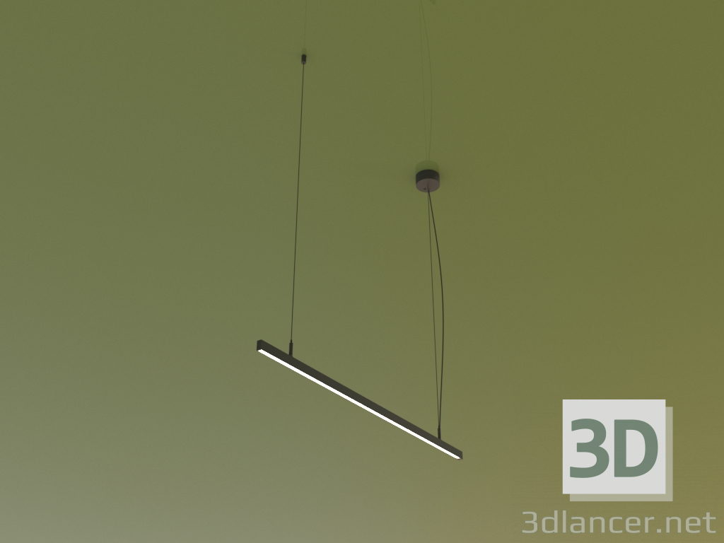 modello 3D Apparecchio LINEAR P1910 (750 mm) - anteprima