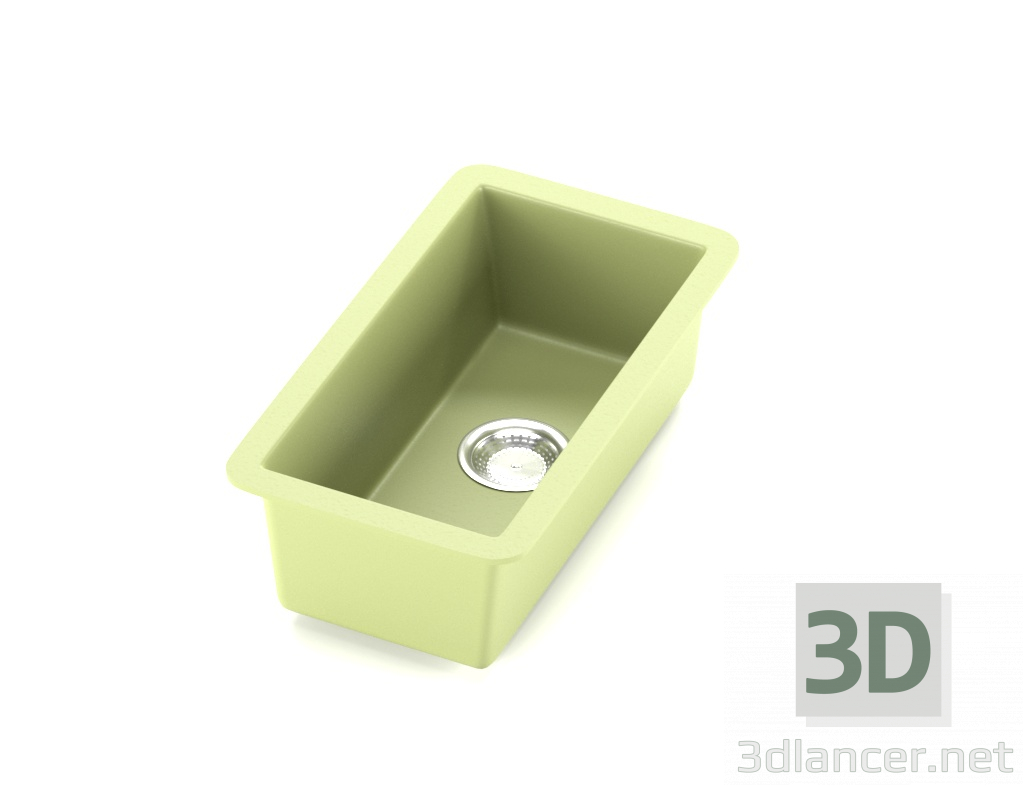 modèle 3D Évier de cuisine - preview