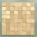 3d model Píxeles de panel de madera 1 - vista previa