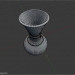 3d Flower Vase model buy - render