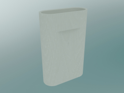 Vazo Sırtı (H 35 cm, Kirli Beyaz)