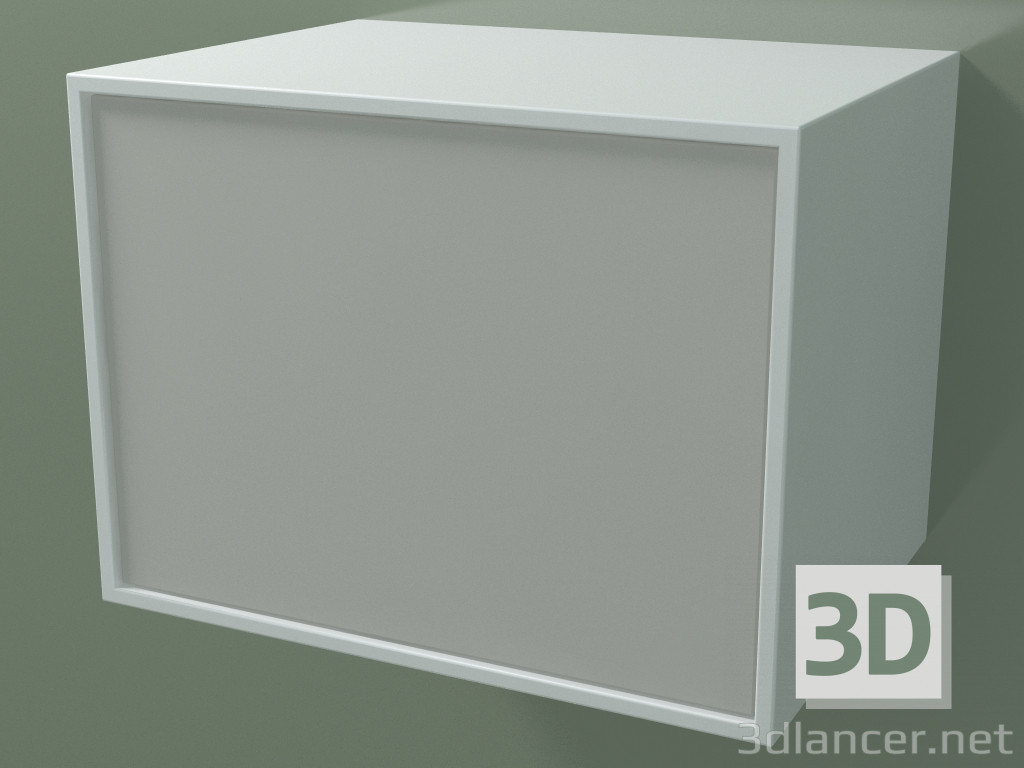 3d model Caja (8AUABA01, Glacier White C01, HPL P02, L 48, P 36, H 36 cm) - vista previa