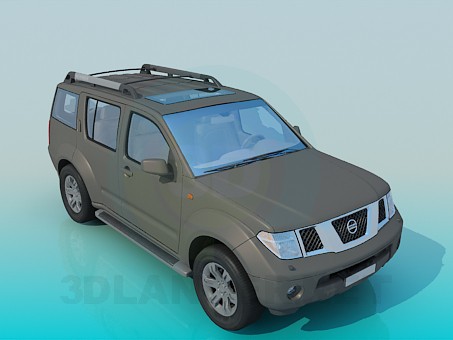 3D Modell Nissan Pathfinde - Vorschau