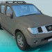 3d model Nissan Pathfinder - vista previa