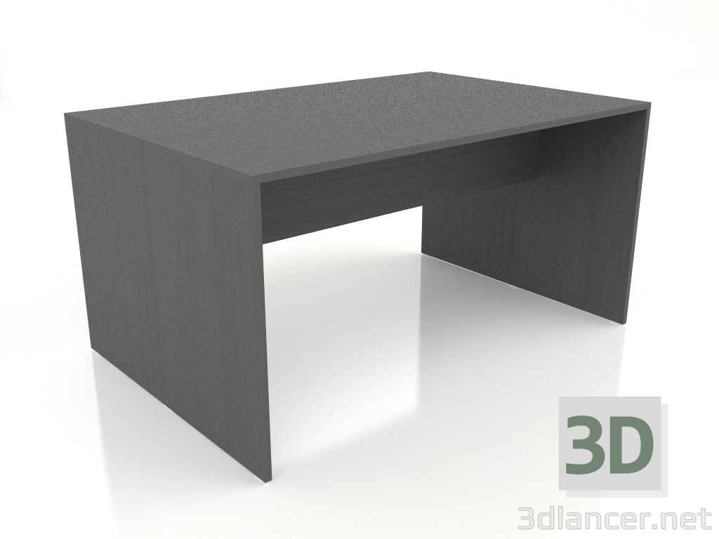 modello 3D Tavolo da pranzo 150 (Anodizzato nero) - anteprima