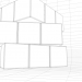 3d Кубик Рубика 3x3 модель купить - ракурс