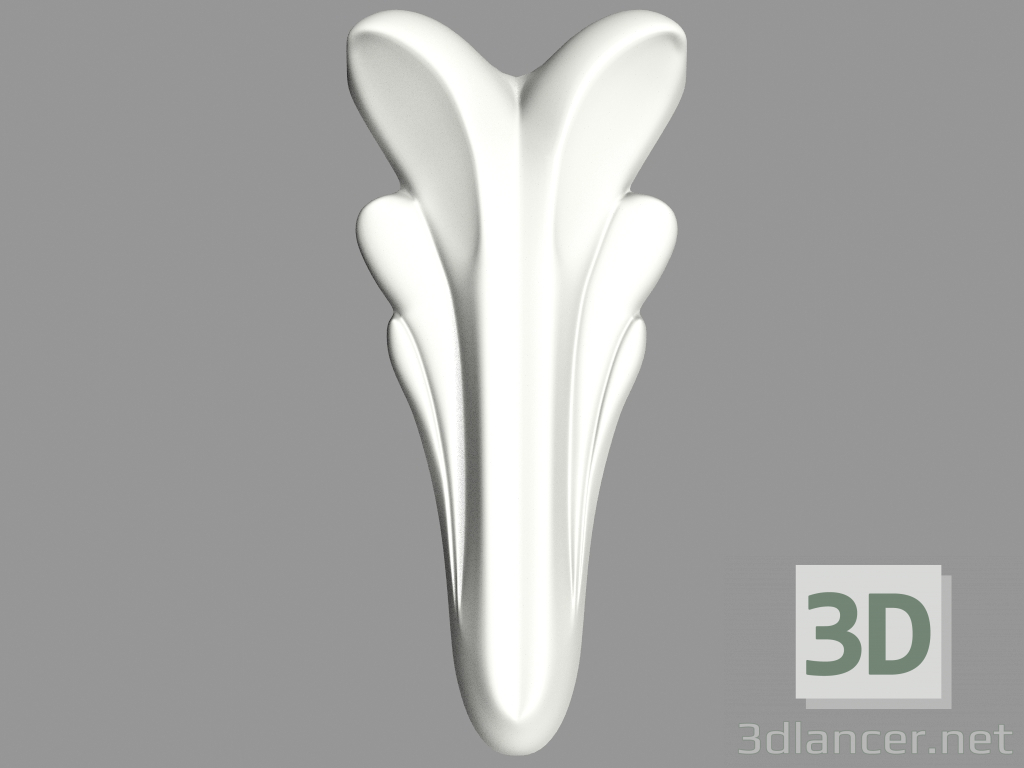 3D Modell Wanddekor (F65) - Vorschau