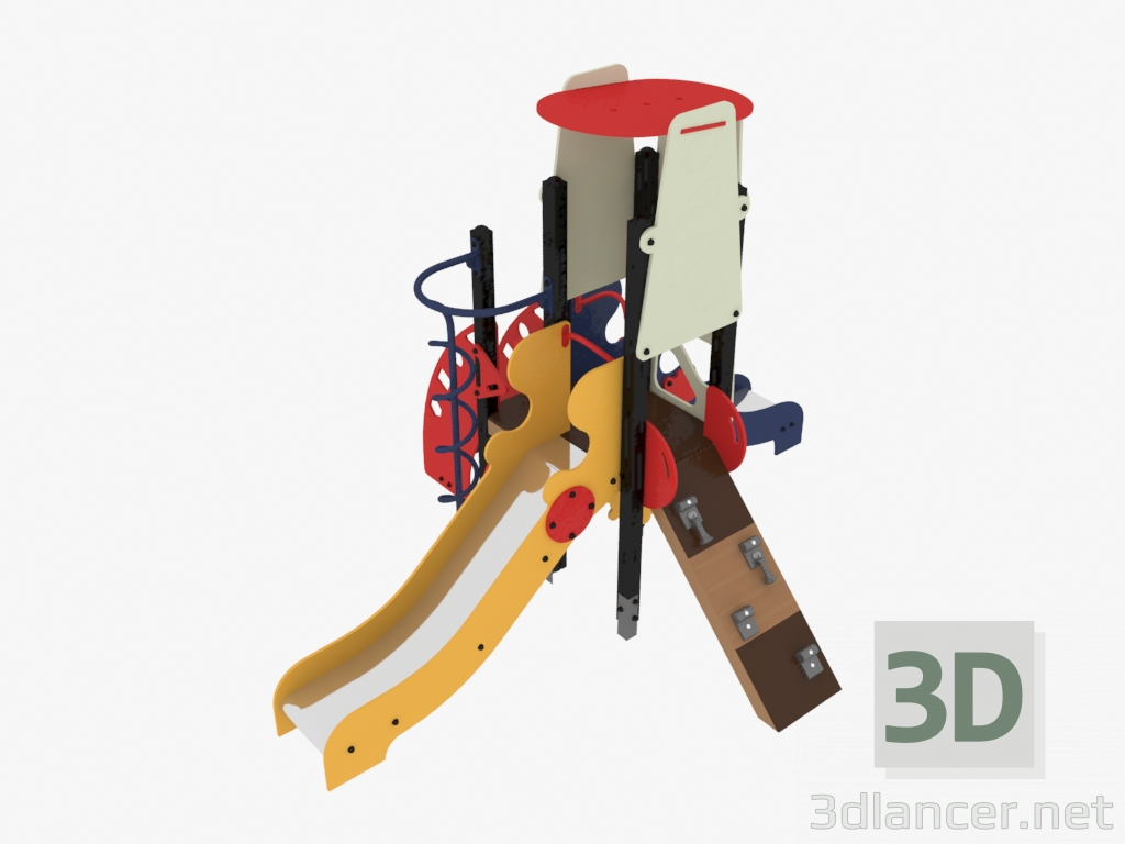 3D modeli Çocuk oyun kompleksi (4106) - önizleme