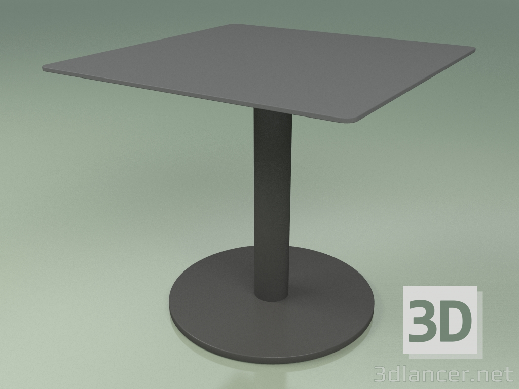 3D Modell Tabelle 001 (Metallrauch, HPL Grau) - Vorschau