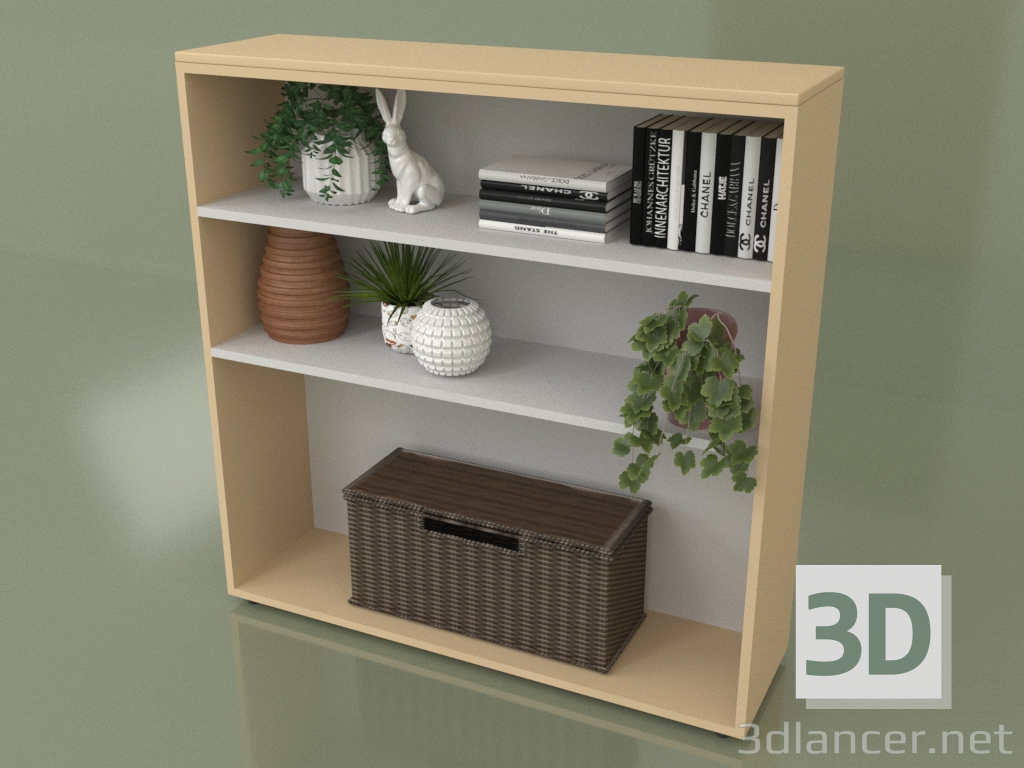 3d model Wall chest of drawers (10362) - preview