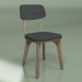 modèle 3D Chaise utilitaire avec assise en cuir - preview
