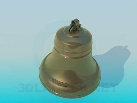 3D modeli Bell - önizleme