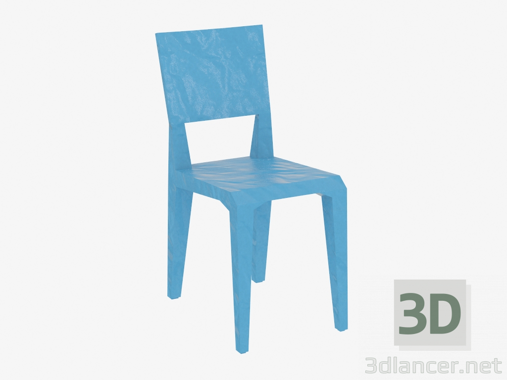 modello 3D Sedia da pranzo Mr B (BGT1) - anteprima