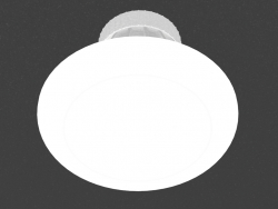 luminaria empotrada LED (DL18731_10W-White R Dim)