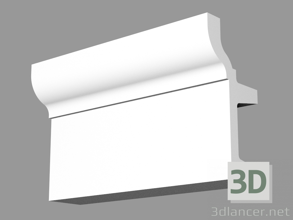 3D Modell Gesims (K 019) - Vorschau