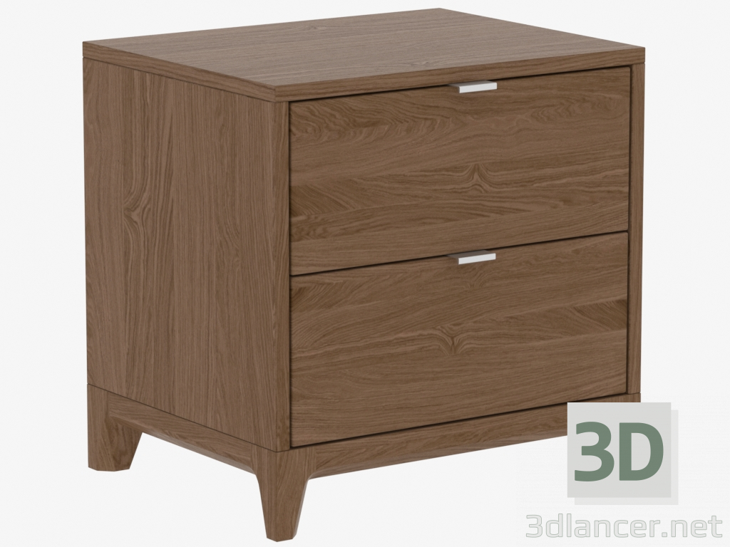 3d model Bedside nightstand CASE (IDC025101000) - preview