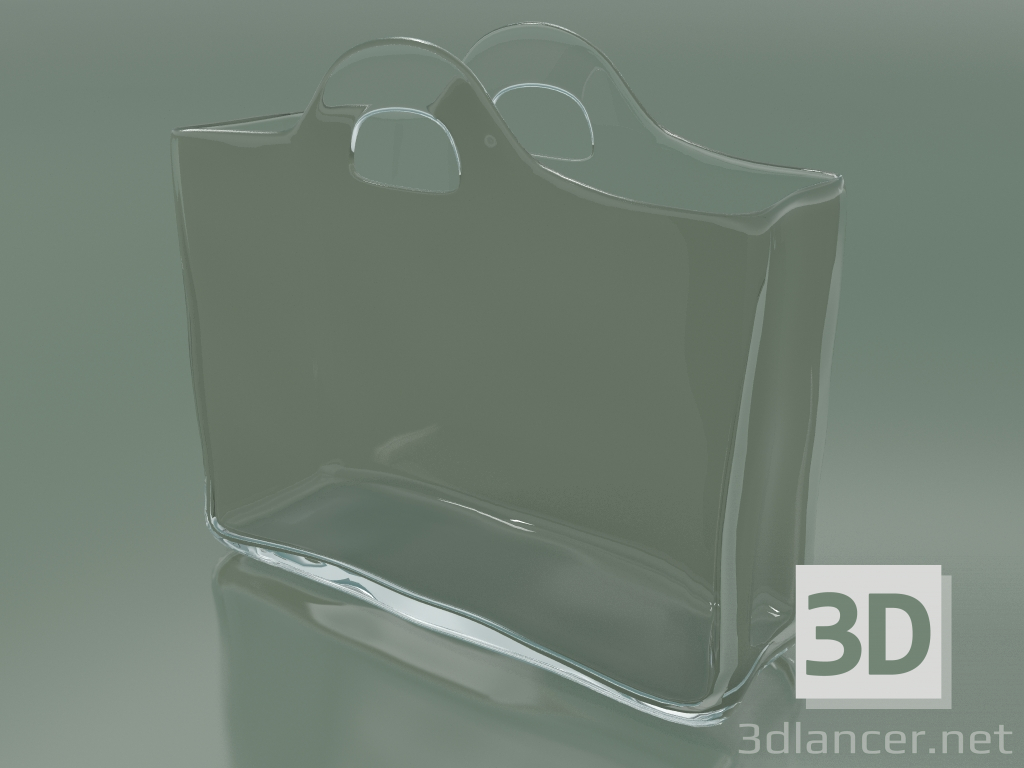 3D Modell Vase Glastasche - Vorschau