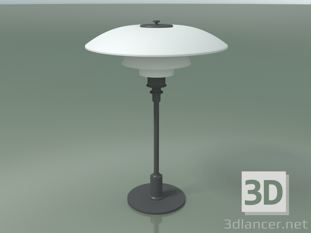 3d model Table lamp PH 3½-2½ TABLE (60W E14, CHR GLASS) - preview