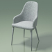 modèle 3D Chaise de salle à manger Elizabeth (111027, gris) - preview
