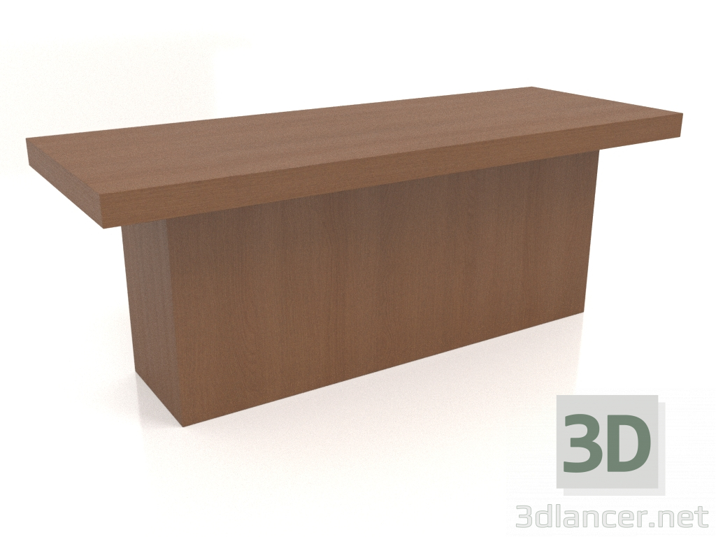 3D modeli Bank VK 10 (1200x450x450, ahşap kahverengi ışık) - önizleme