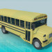 3d model School bus - preview