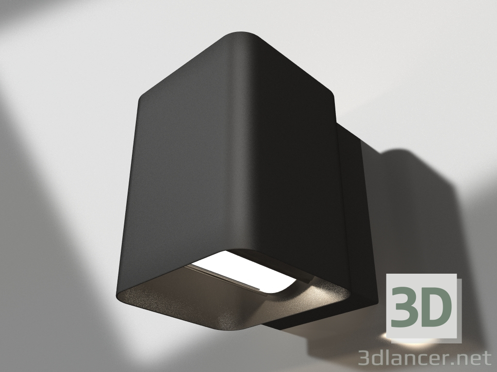 3D Modell Lampe LGD-Wall-Vario-J2B-12W Warmweiß - Vorschau