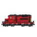 modèle 3D de Train Locomotive Lego rouge acheter - rendu
