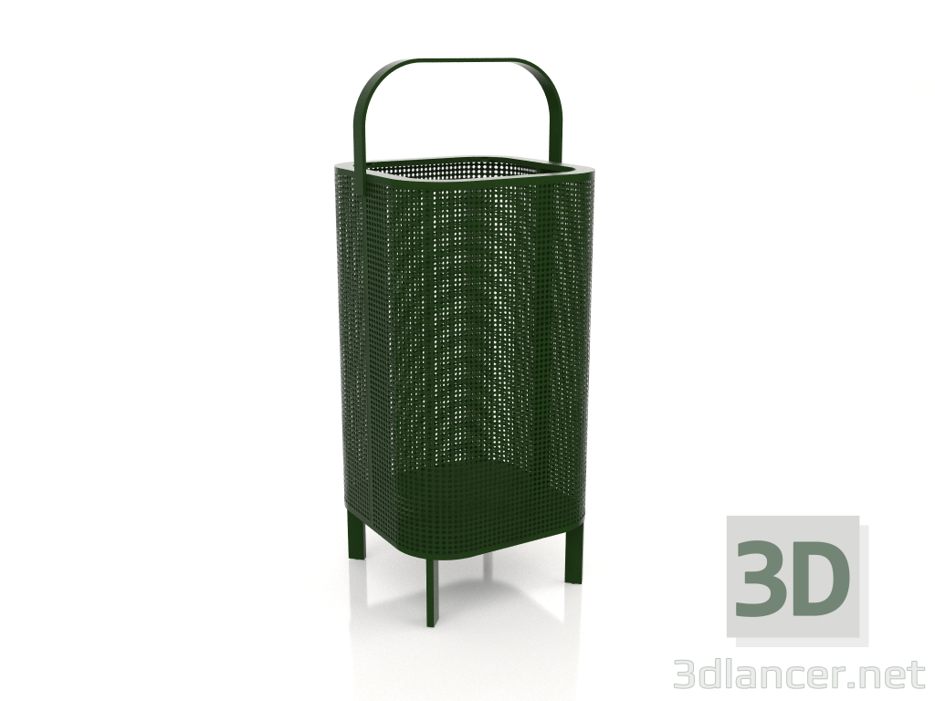 3d model Box for candles 3 (Bottle green) - preview
