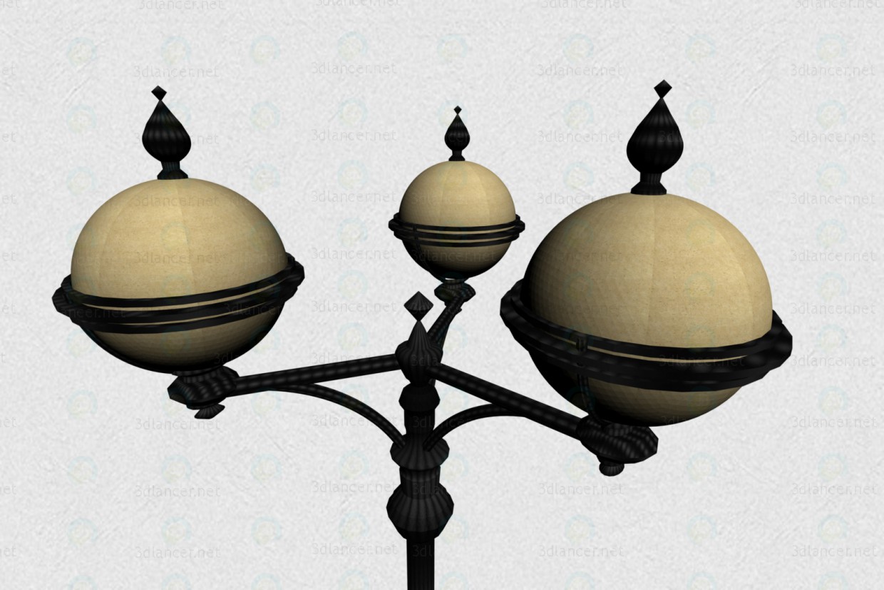 3D modeli Sokak lambası - önizleme
